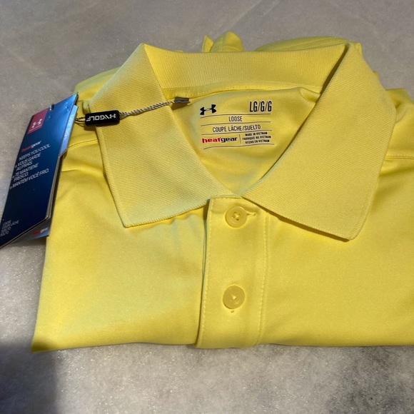 Under Armour Other - NWT Under ARMOUR MENS Polo Shirt Size L